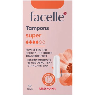 Facelle Tampóny Super 32 ks – Zboží Mobilmania