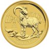 The Perth Mint zlatá mince Gold Lunární Série II Rok Kozy 2015 1 oz