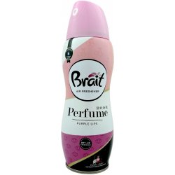 Brait Perfume Purple Lips suchý osvěžovač vzduchu sprej 300 ml