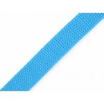 Popruh polypropylenový (5m) barva 14 modrá azuro šířka 20 mm – Sleviste.cz