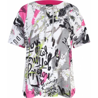 Doris Streich dámská tunika růžová vzorovaná – Zboží Dáma