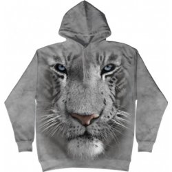The Mountain Hoodie Black Panther Face šedá