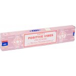 Satya indické Vonné tyčinky Nag Champa Positive vibes 15 g – Zboží Dáma