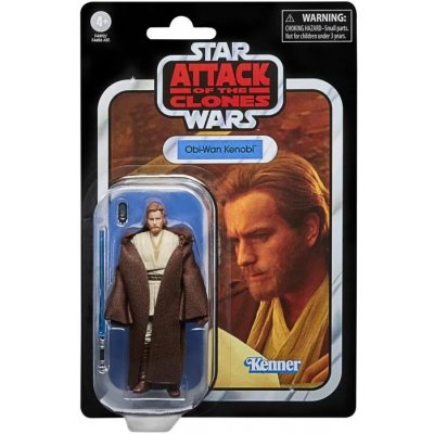 Hasbro Star Wars Vintage Collection Obi-Wan Kenobi Action Attack of the Clone