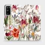 Pouzdro Mobiwear Flip Samsung Galaxy S20 FE MP01S Rozkvetlá louka – Zboží Živě
