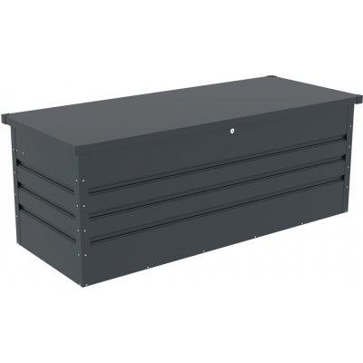 G21 box Denver 560 L antracitový plechový – Zboží Mobilmania