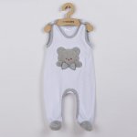 Luxusní kojenecké dupačky New Baby Honey Bear s D aplikací