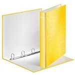 Leitz Kroužkový pořadač WOW A4+ 4DR 25mm žlutý 42420016 – Zboží Živě