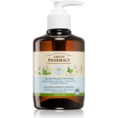 Green Pharmacy Chamomile Gel for Intimate Hygiene gel na intimní hygienu pro citlivou pokožku 370 ml – Zboží Dáma