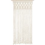 PartyDeco Macrame velké přírodně bílé 94 x 171 cm - svatební slavobrána – Zboží Dáma
