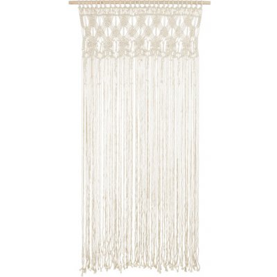 PartyDeco Macrame velké přírodně bílé 94 x 171 cm - svatební slavobrána – Zboží Dáma