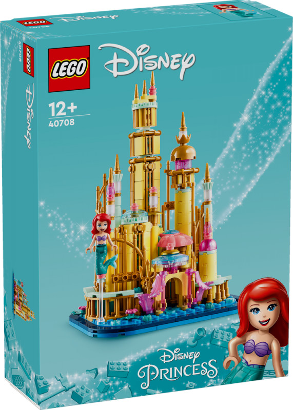 LEGO® Disney™ 40708 Miniaturní hrad Disneyho Ariel