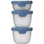 b.box Sada krabiček Snack tubs 3ks modré – Zboží Dáma