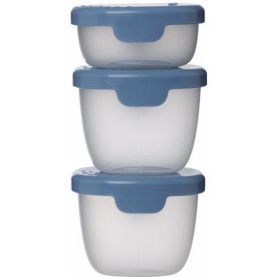 b.box Sada krabiček Snack tubs 3ks modré – Zboží Dáma