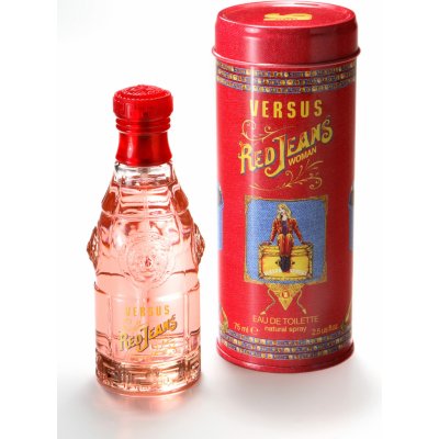 Versace Versus Red Jeans toaletní voda dámská 75 ml – Zboží Mobilmania