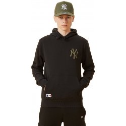 New Era Left Chest Team Logo Hoody MLB New York Yankees Black/New Olive