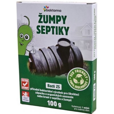 Baktoma Bacti ZS Bakterie do žump a septiků 100 g – Sleviste.cz
