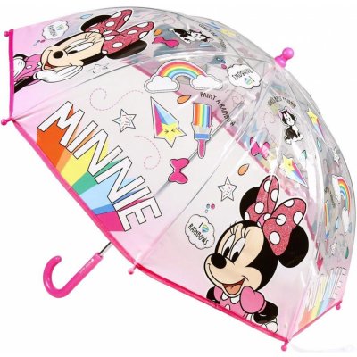 Deštník Minnie průhledný – Hledejceny.cz
