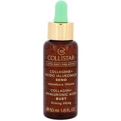 Collistar Pures Actives Collagen+ Hyaluronic Acid Bust Firming Lifting zpevňující a vyhlazující čisté látky na prsa a dekolt 50 ml
