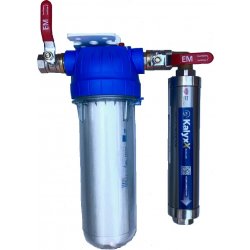 Aquatopshop.cz set filtr se změkčovačem vody IPS Kalyxx BlueLine IPSKXG1 - G 1" - vertikální montáž
