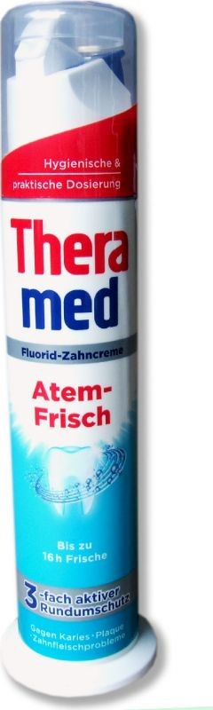 Theramed Atem Frisch zubní pasta v dávkovači 0345 100 ml