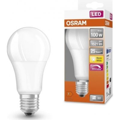 Osram LED Stmívatelná žárovka SUPERSTAR E27/14W/230V 2700K P225535 – Zboží Mobilmania