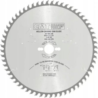 Řezný kotouč CMT 287.034.06H 250x30 mm – Sleviste.cz