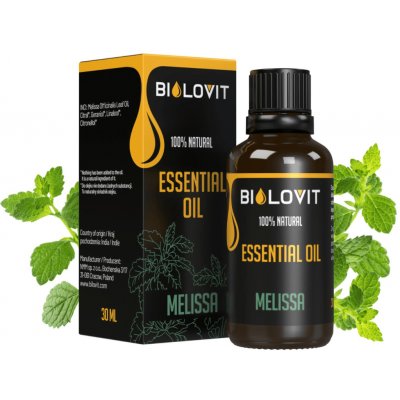 Bilovit Melissa Essential Oil 30 ml – Hledejceny.cz
