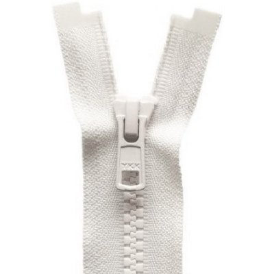 YKK VISLON® zip kostěný dělitelný, bílý slonová kost - 55 cm – Hledejceny.cz