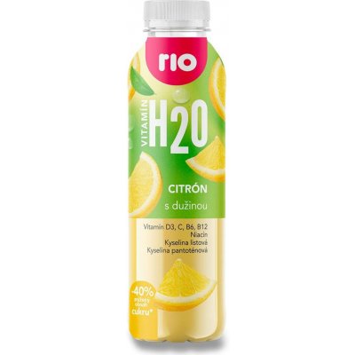 Rio H2O citron s dužinou 400 ml – Hledejceny.cz