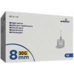 Embecta Jehly pro injekční pera 8 mm 30G 100 ks – Hledejceny.cz