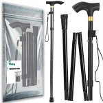 Skládací invalidní hůl s vlnitou rukojetí (Derby) Vitolog – Zboží Dáma Skládací invalidní hůl s vlnitou rukojetí (Derby) Vitolog – Zboží Dáma