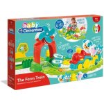 Clementoni Baby velká vláčkodráha farma – Zboží Dáma