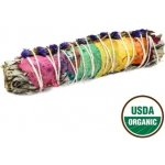 Green Tree Svazek pro vykuřování 7 Chakra Sage Šalvěj bílá 15 cm 1 ks – Hledejceny.cz