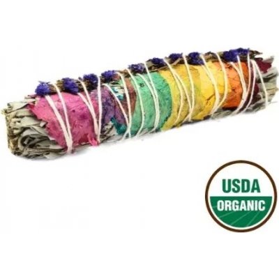 Green Tree Svazek pro vykuřování 7 Chakra Sage Šalvěj bílá 15 cm 1 ks – Hledejceny.cz