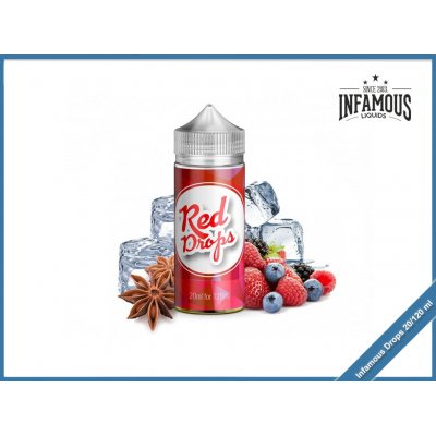 Infamous Red Drops shake & vape 20 ml