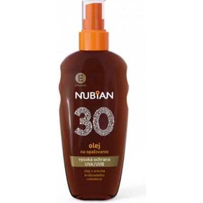 Nubian olej na opalování spray SPF30 150 ml