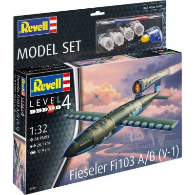 Revell ModelSet raketa 63861 Fieseler Fi103 V 1 1:32