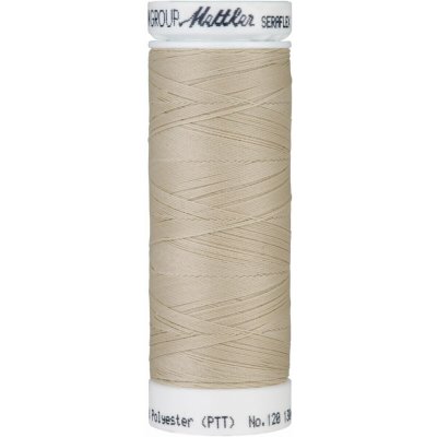 Elastická šicí nit PES - SERAFLEX METTLER (130m) barva 0537 - béžová – Sleviste.cz