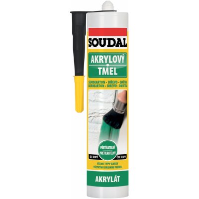 Soudal Akrylový tmel 280 ml černá – Zbozi.Blesk.cz