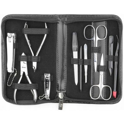 Kellermann manikúra a sada pro pedikúru 7872 MC N černá – Zboží Dáma