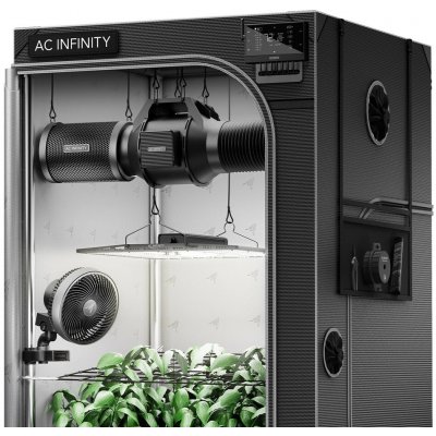 AC Infinity kompletní pěstební set 90x90x180 cm pro 3 rostliny – Hledejceny.cz