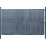 Benco Plastová výplň plotu 173 x 250 cm tmavě šedá RD03 – Sleviste.cz