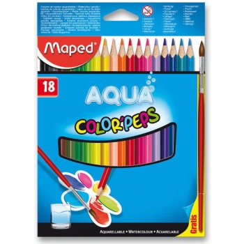 Maped Akvarelové pastelky Color Peps Aqua 18ks od 128 Kč - Heureka.cz
