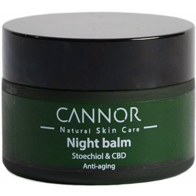 Cannor Noční anti-age balzám CBD & Stoechiol 25 ml – Hledejceny.cz