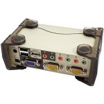 Aten CS-1732BC KVM switch USB Hub 2PC audio+USB-PS/2 – Hledejceny.cz