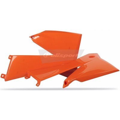Polisport Spoilery chladiče 8411500002 pár KTM oranžová | Zboží Auto