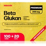 Walmark Beta Glukan Premium 200 mg tablety pro podporu imunitního systému 120 tablet – Hledejceny.cz