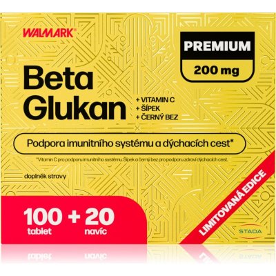 Walmark Beta Glukan Premium 200 mg tablety pro podporu imunitního systému 120 tablet – Hledejceny.cz