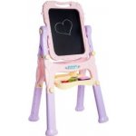 Oboustranná tabule 2v1 magnetická křídová Růžová – Zbozi.Blesk.cz